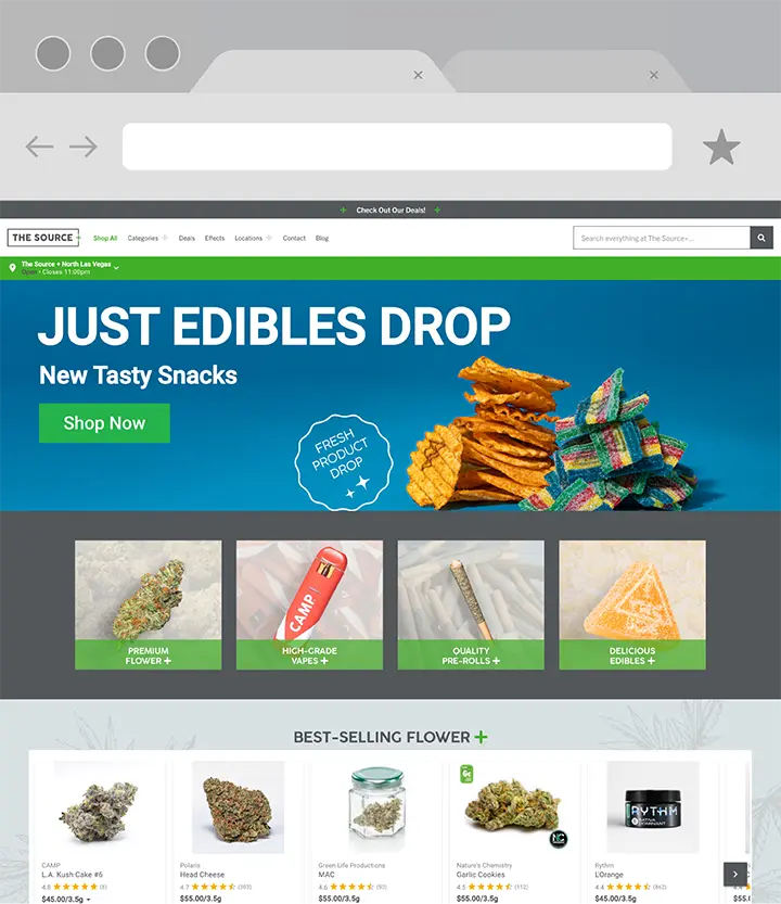 Cannabis Dispensary eCommerce Solutions