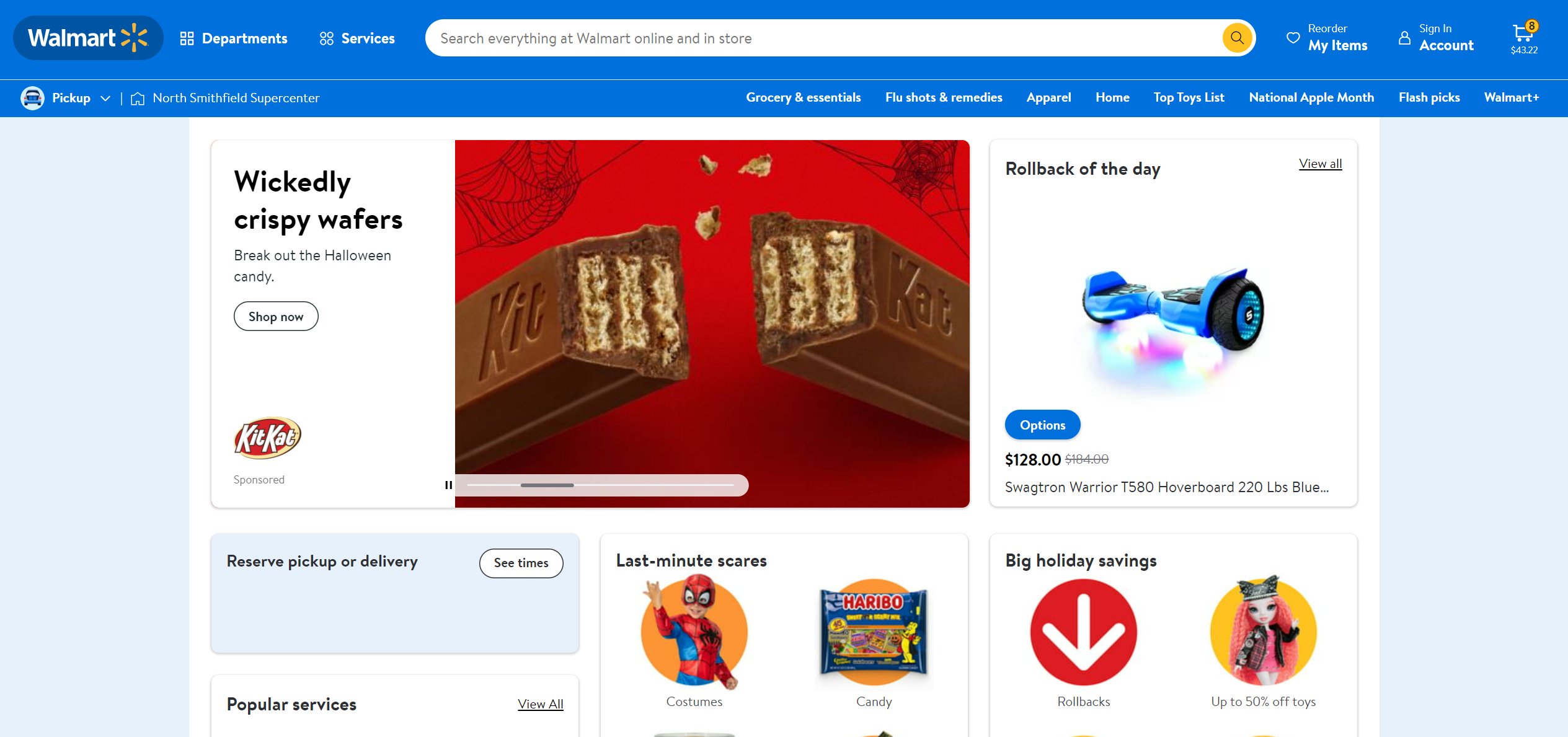 Walmart wholesale deal with KitKat