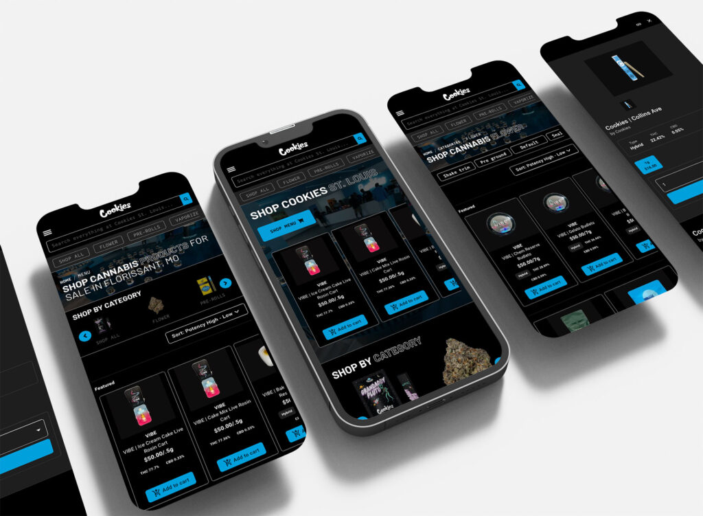 Cookies Dispensary Cannabis Ecommerce Websites