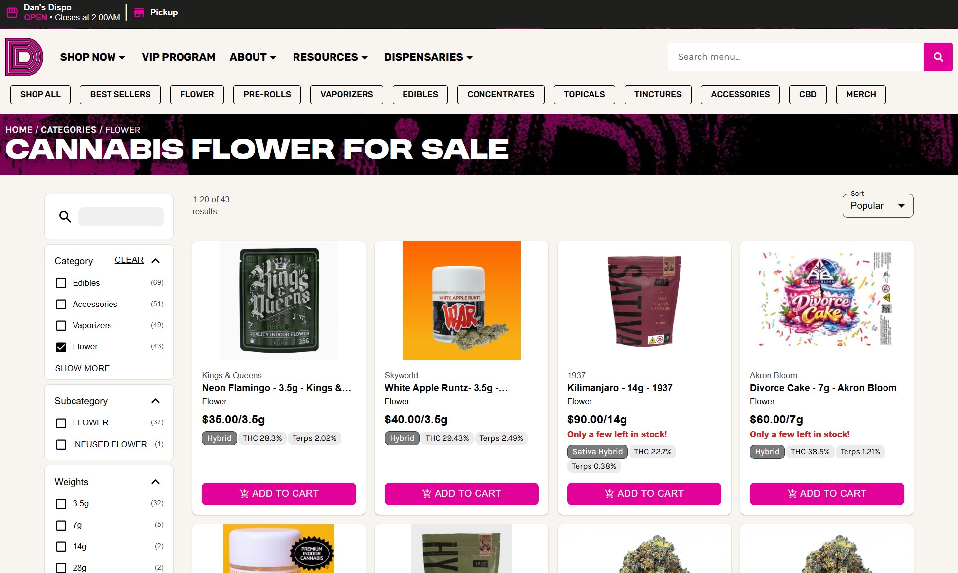 Rank Really High Announces Native Ecommerce Integration with Flowhub Open