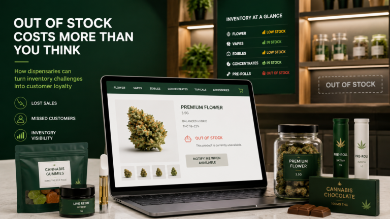 Dispensary Product Out of Stock