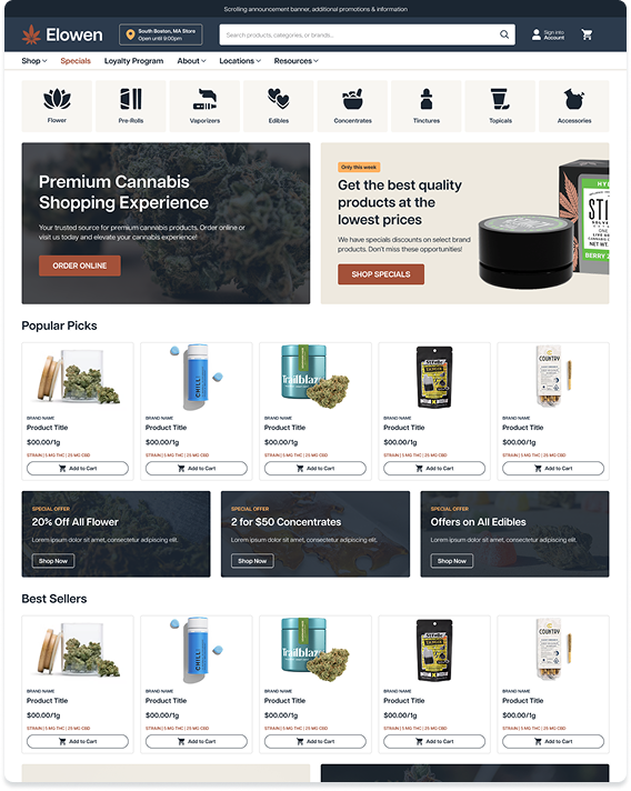 Homepage Style 2 shown on desktop and mobile devices