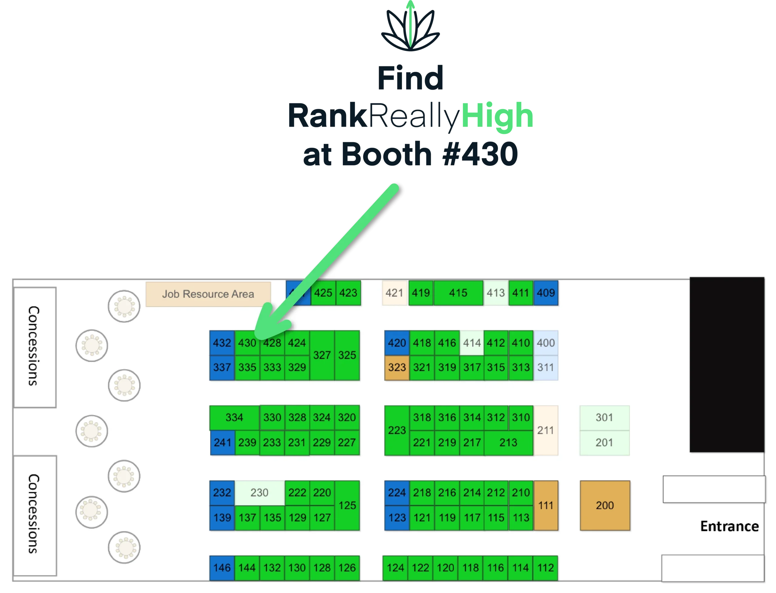Find Rank Really High at NECANN Illinois at booth #420