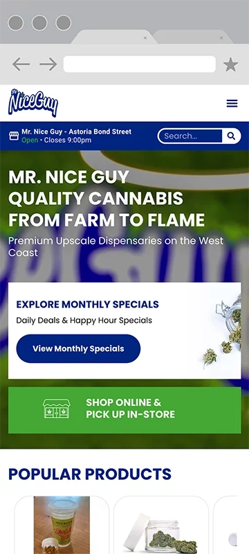 Rank Really High - Native Cannabis Ecommerce Websites