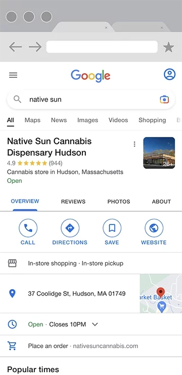 Rank Really High - Cannabis Dispensary GMB Optimization