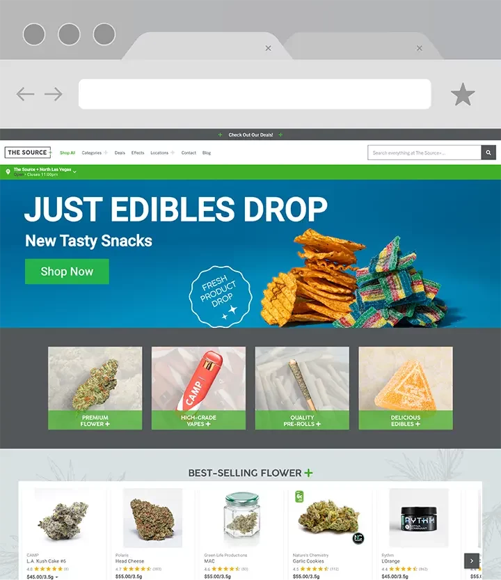 Cannabis Dispensary eCommerce Solutions Cannabis Dispensary eCommerce Solutions